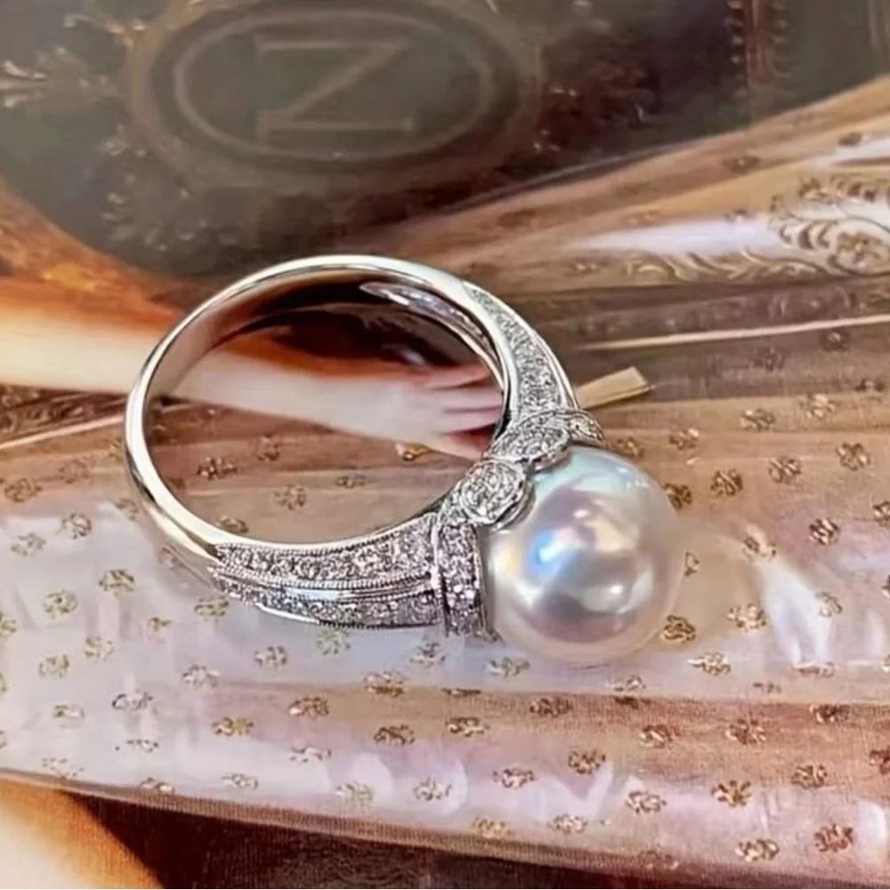 BRIDAL WEDDING RING SIZE 10